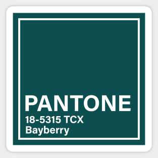 pantone 18-5315 TCX Bayberry Sticker